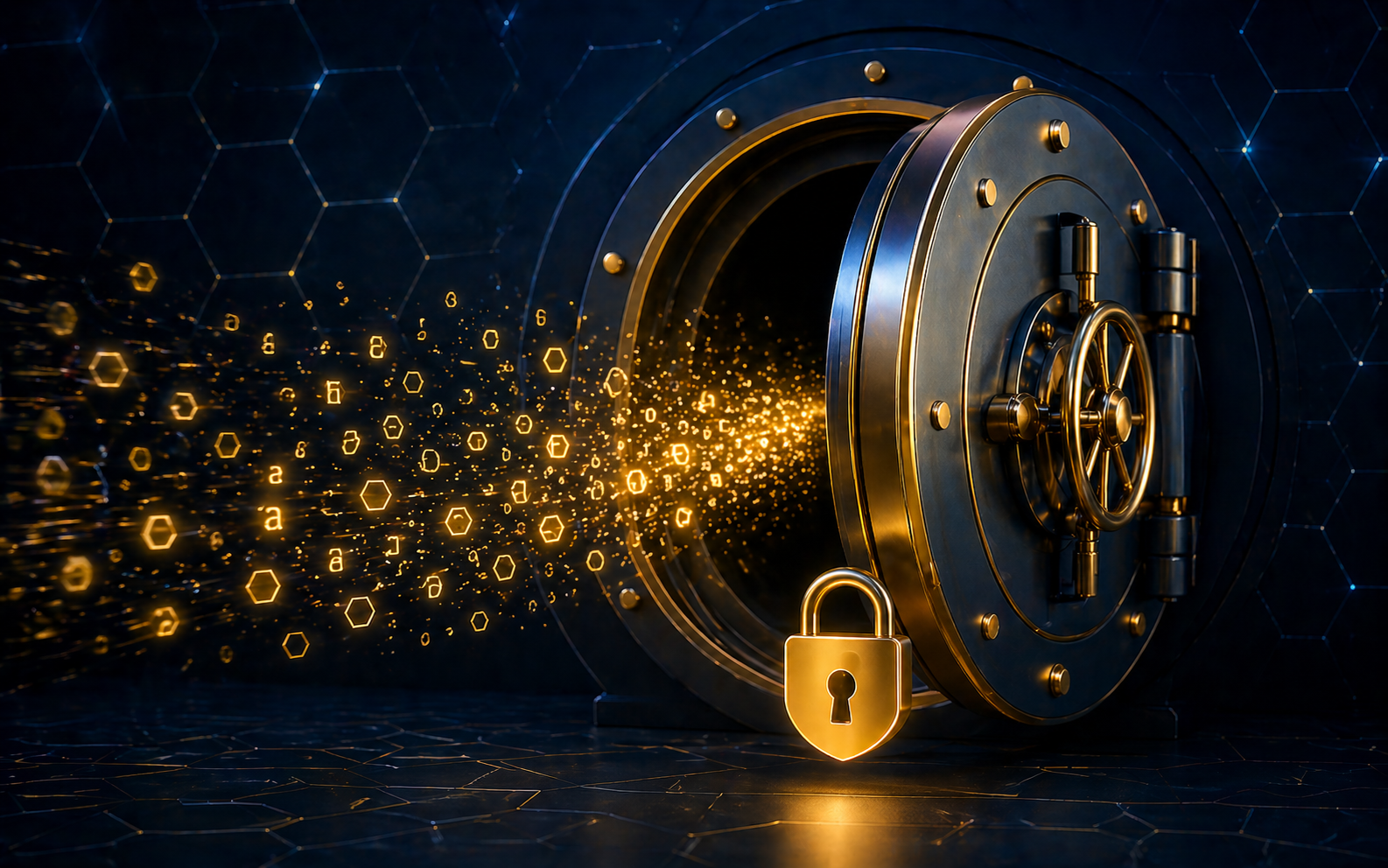 The 7-year SHA-256 audit archive vault — tamper-evident, regulator-grade